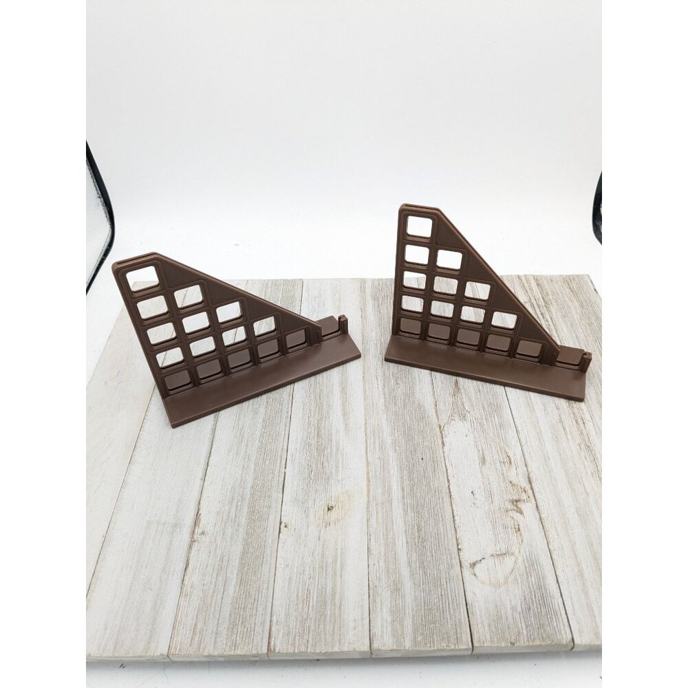 Vintage Jackpot Yahtzee Tile Racks Only  Game Milton Bradley Replacement Parts